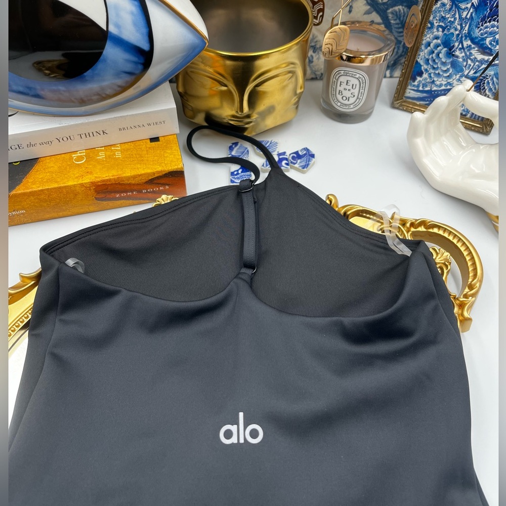 🆕 ALO YOGA 🧿 Airlift Plie Bodysuit Black - Size XXS - BNWOT - Picture 9 of 14
